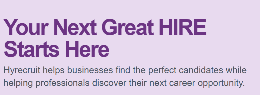 Hyrecruit | Co-Founder